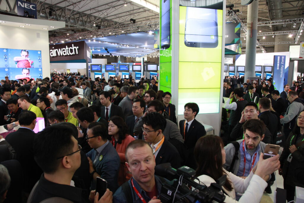 Record histórico de visitantes en esta edición del Mobile World Congress