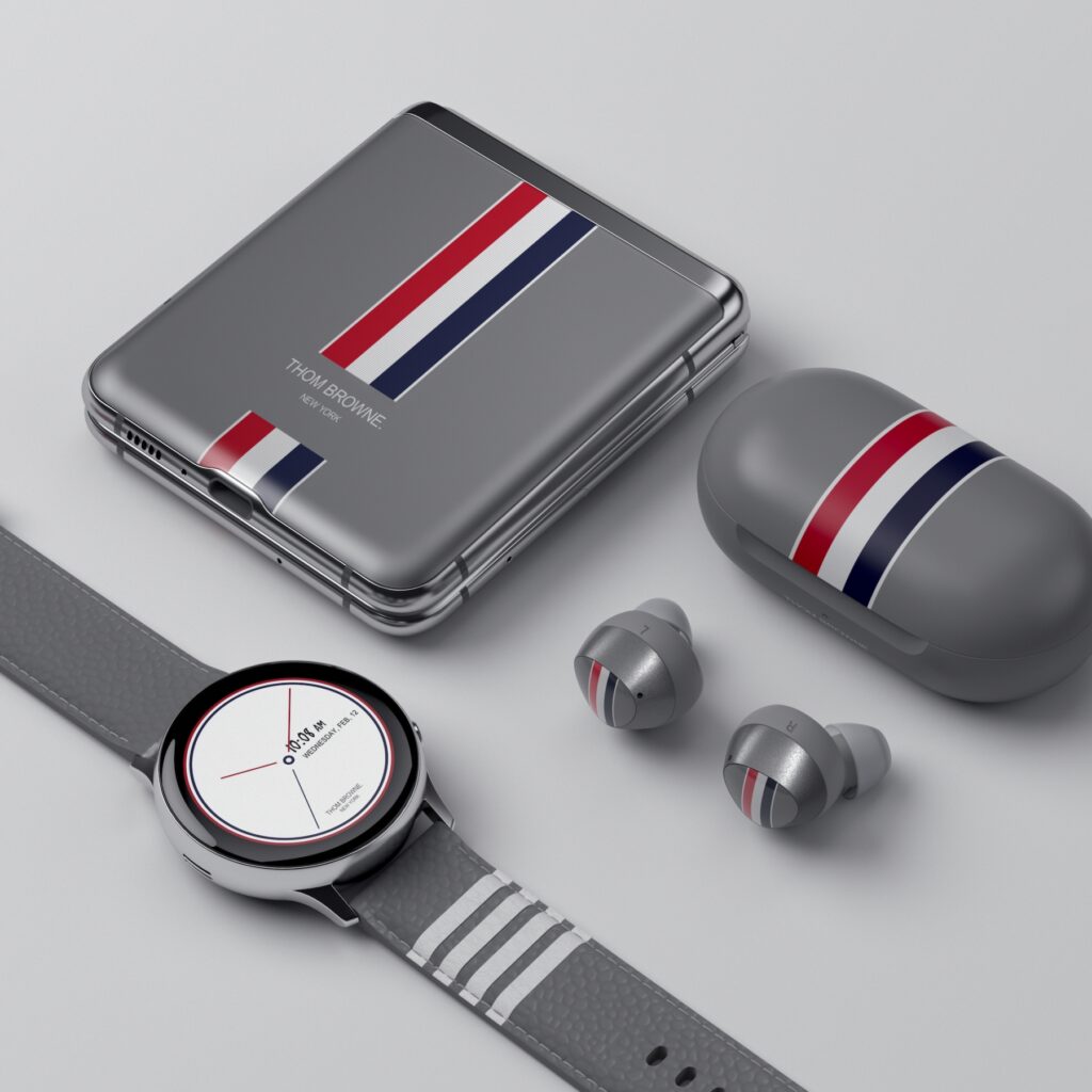 Samsung se une con Thom Browne para presentar una edición limitada del Galaxy Z Flip