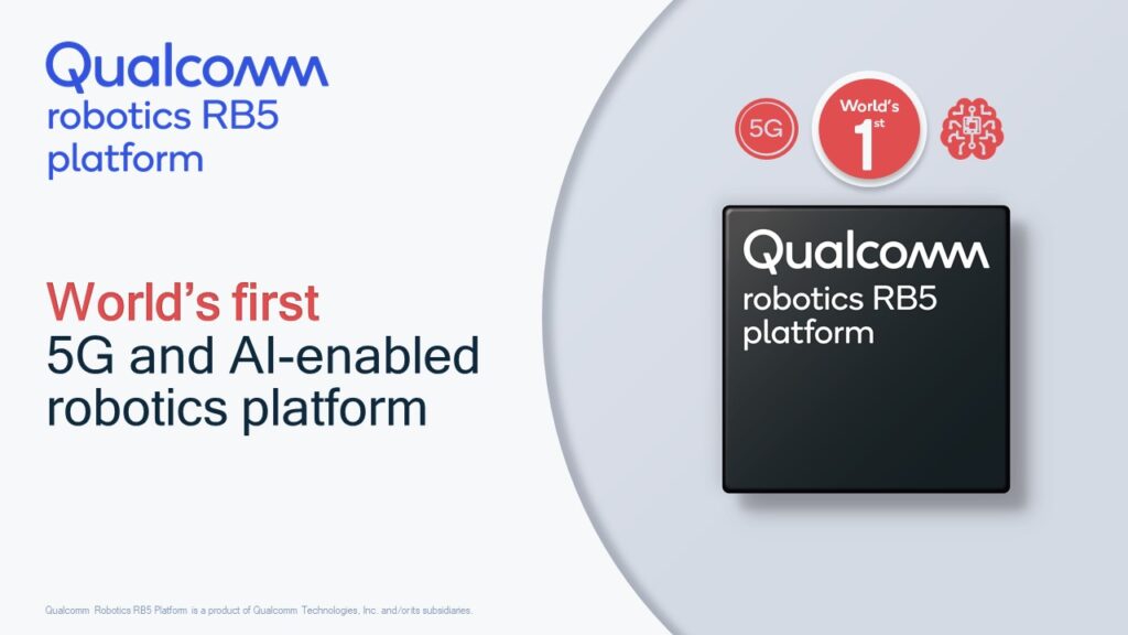Qualcomm lanza la primera plataforma de robótica 5G con IA integrada