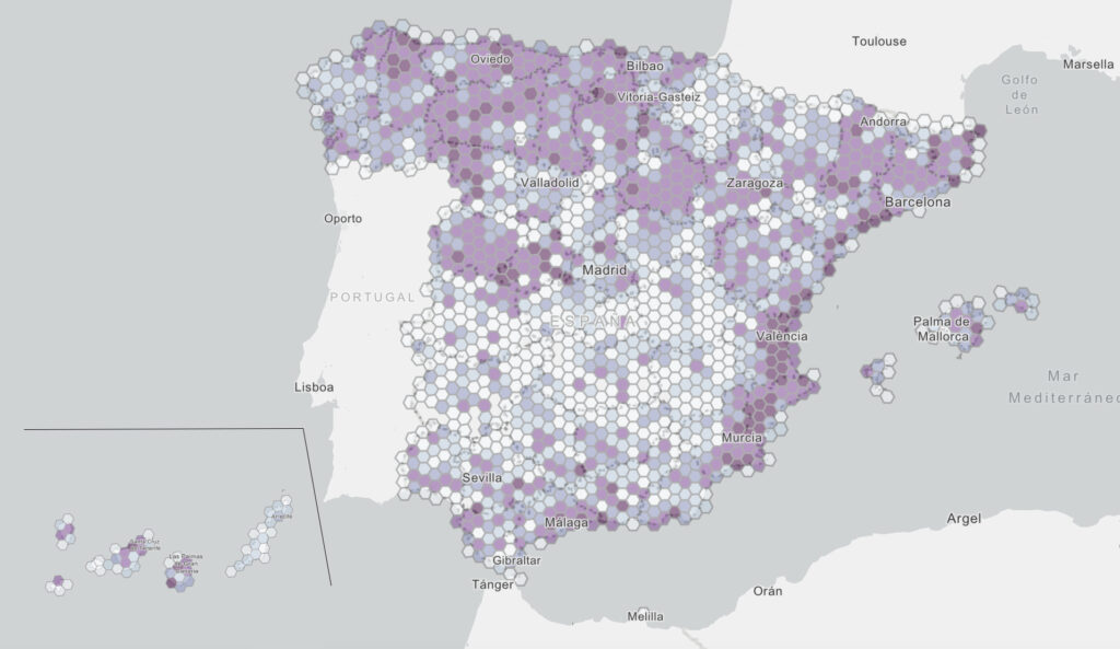 Valencia, Alicante y Asturias, las provincias con peor cobertura de España
