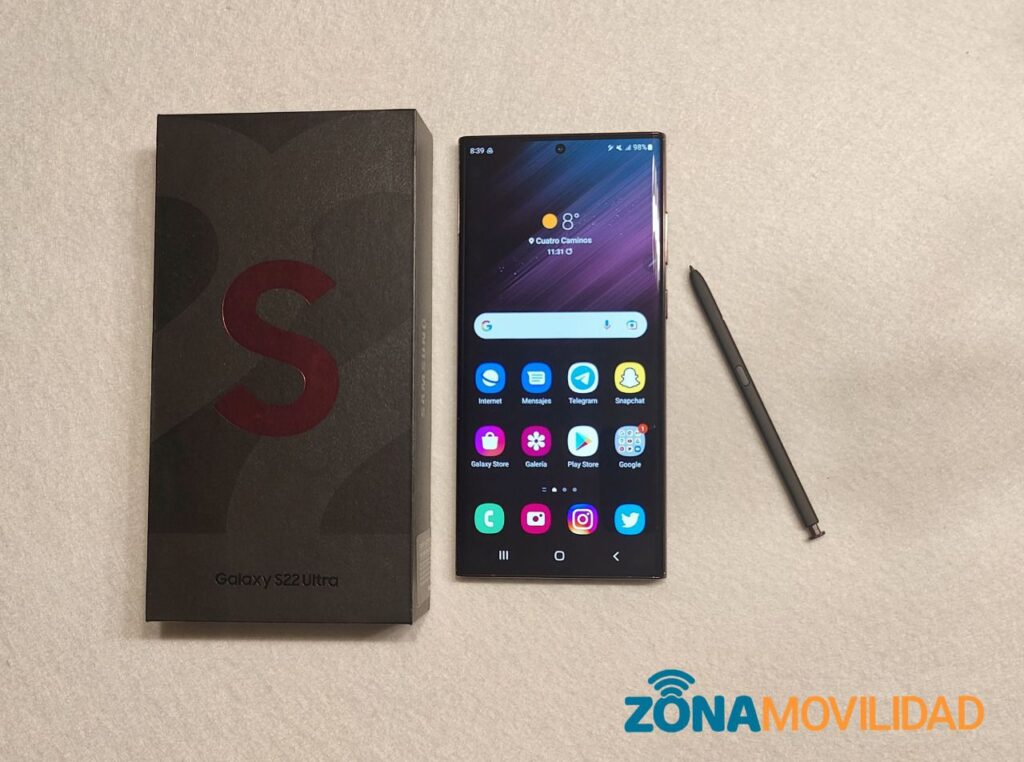 Prueba Samsung Galaxy S22 Ultra