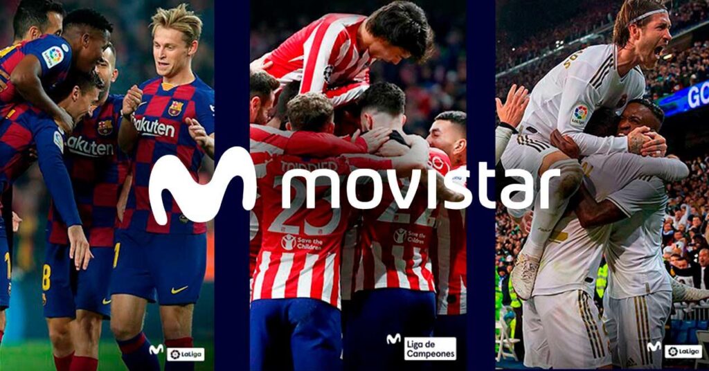 Movistar ofrecerá el fútbol con tres opciones: LaLiga, Champions y Europea League y Todo el Fútbol