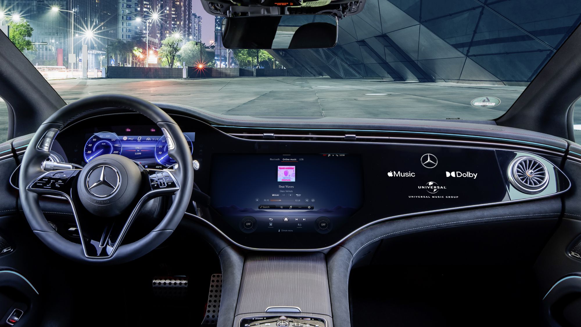 Mercedes-Benz ofrecerá audio espacial con Dolby Atmos y Apple Music