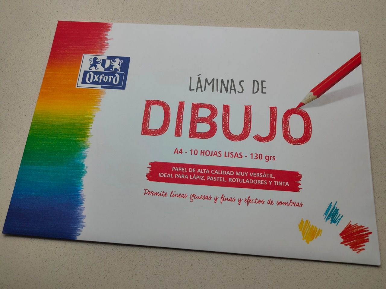 Papel de dibujo para uso en diversas técnicas (Autor: José Ramón Muro Pereg)