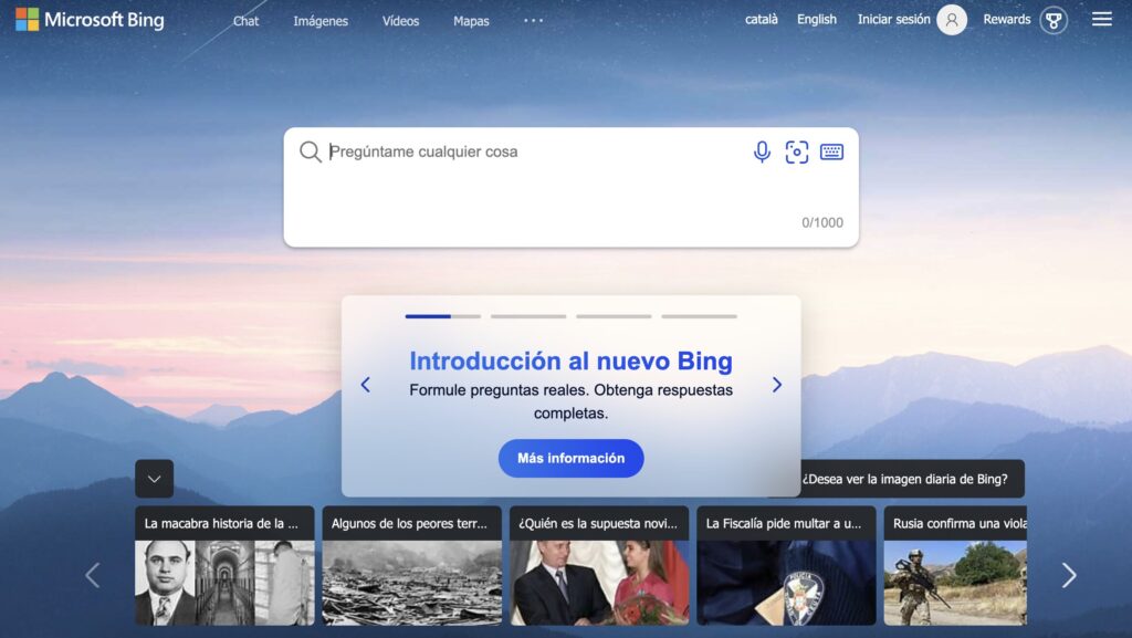Microsoft reinventa su buscador Bing con la IA de ChatGPT