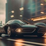 Render de diseño de coche usando inteligencia artificial