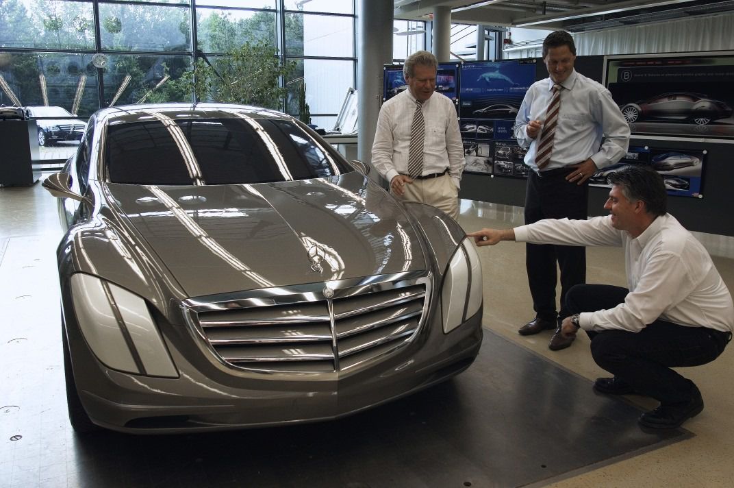 Prototipo Mercedes F700 presentado en el Salón del Automóvil de Frankfurt en 2007