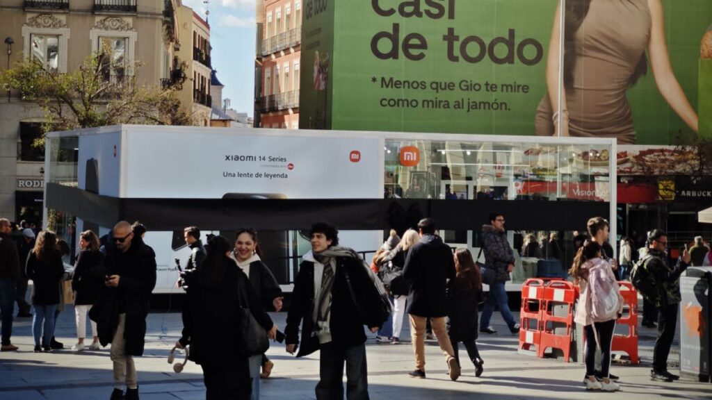 Xiaomi abre una popup en el centro de Madrid para mostrar los Xiaomi 14 Series