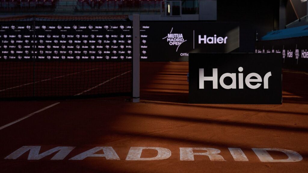 Haier patrocinará el Mutua Madrid Open de este año