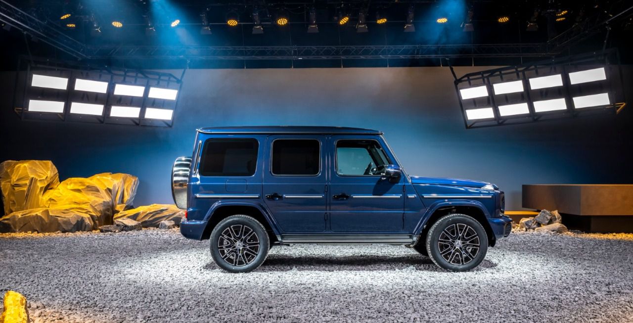 Vista lateral del novedoso modelo G500