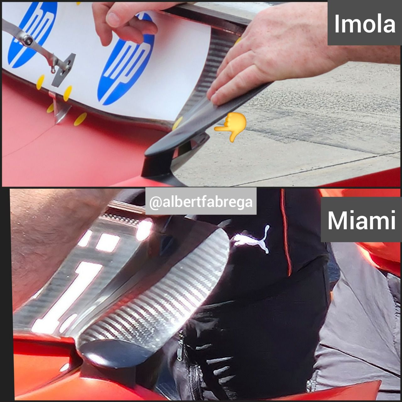 Nuevo alerón trasero