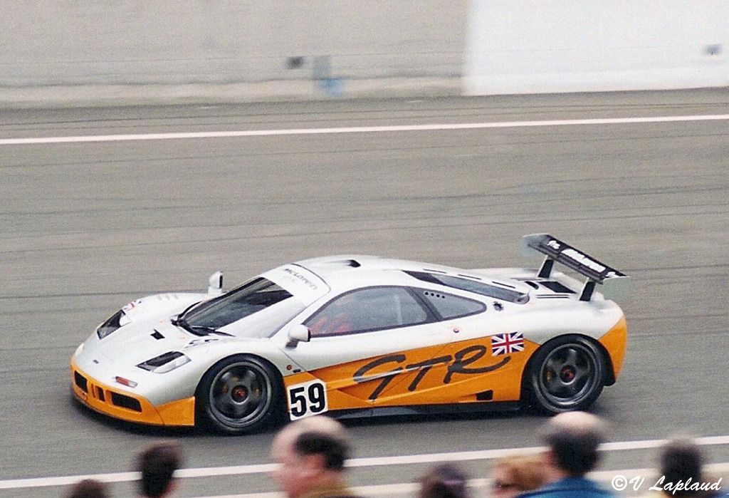 McLaren F1 GTR #01R antes de su livery final