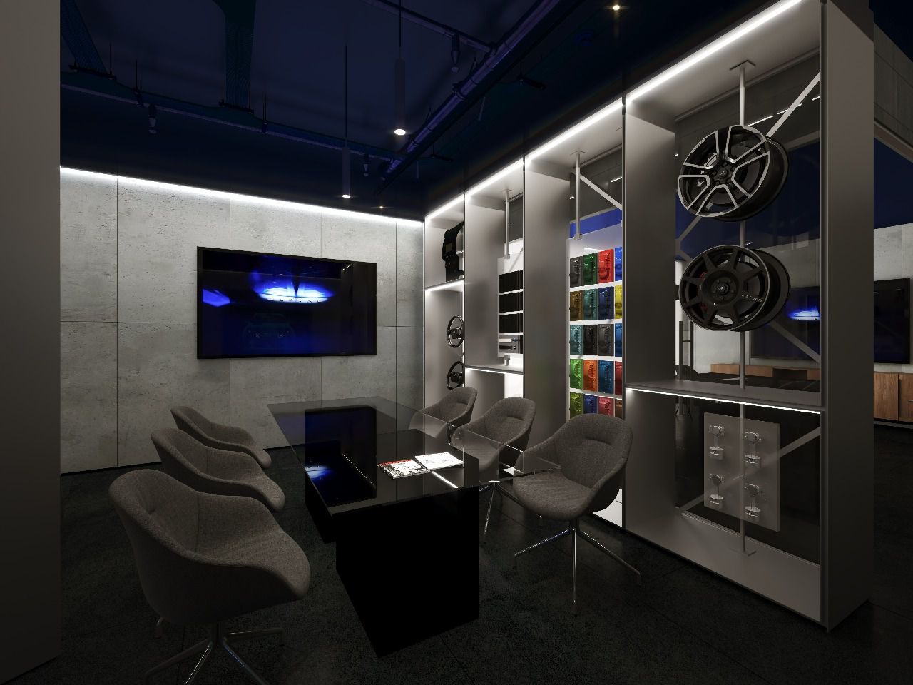 Zona de configuración Atelier Barcelona 