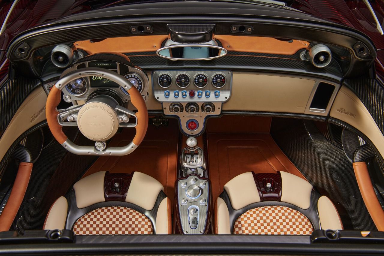 Interior Pagani Utopia Roadster