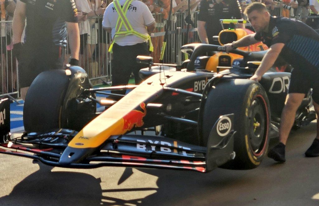 Alerón delantero actualizado