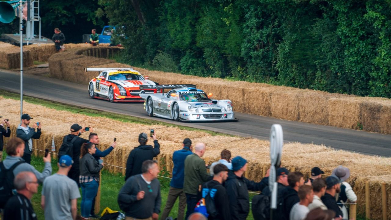 Modelos de competición CLK LM y SLS AMG GT3 (Autor: Jorge El Busto Suarez)