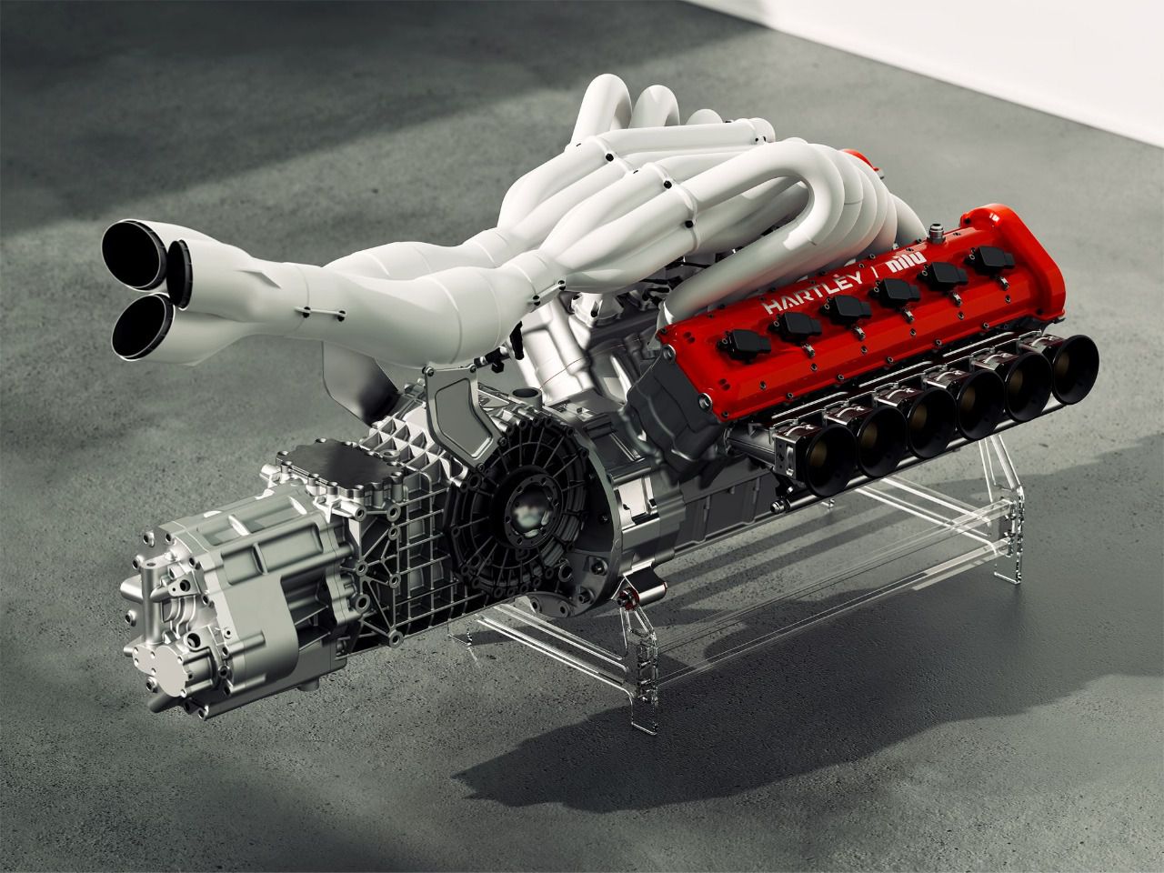 Motor V12 atmosférico de 6.5 litros