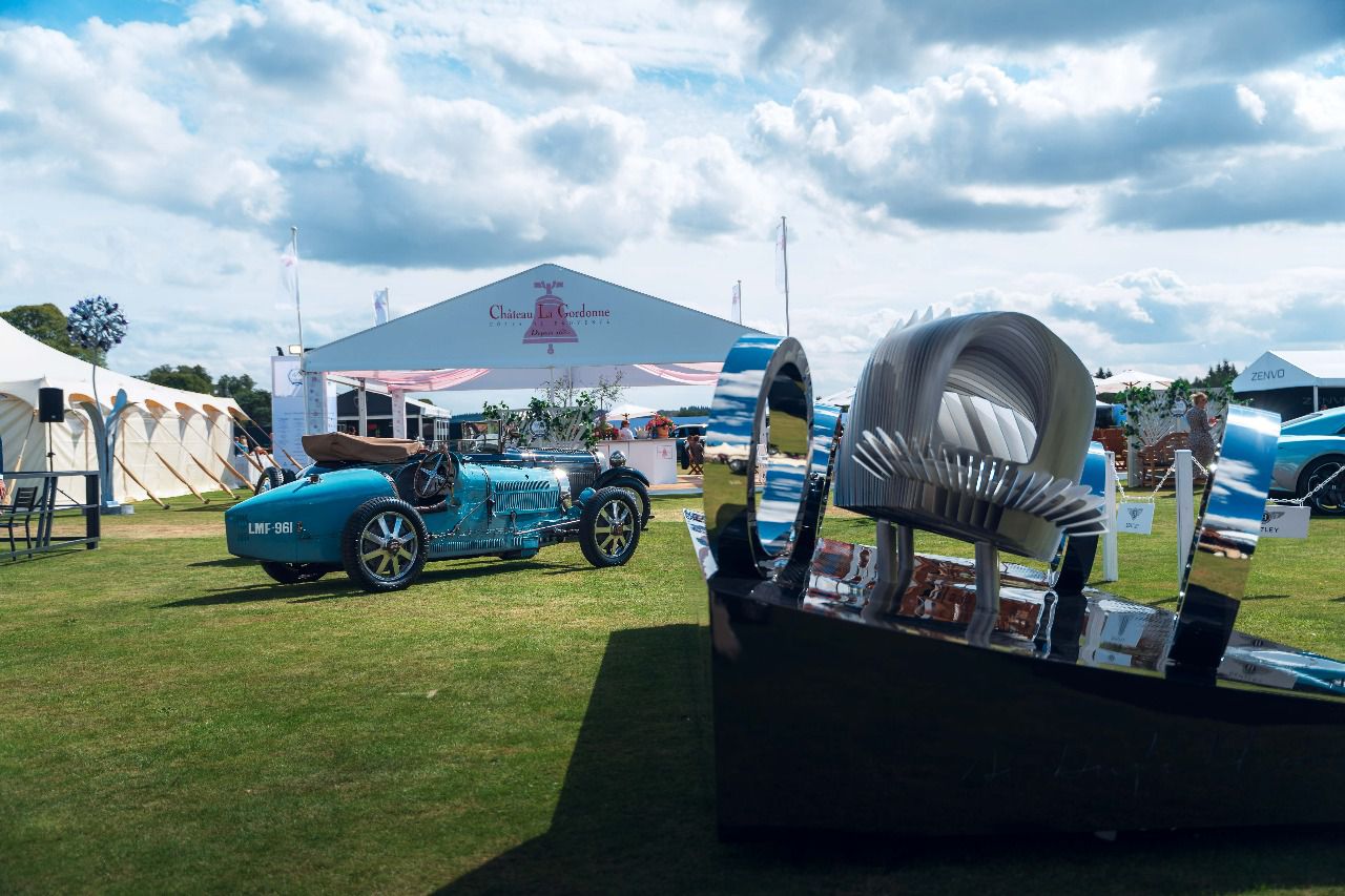 Bugatti Type 35 B en el Salon Privé Blenheim Palace (Autor: Jorge El Busto)