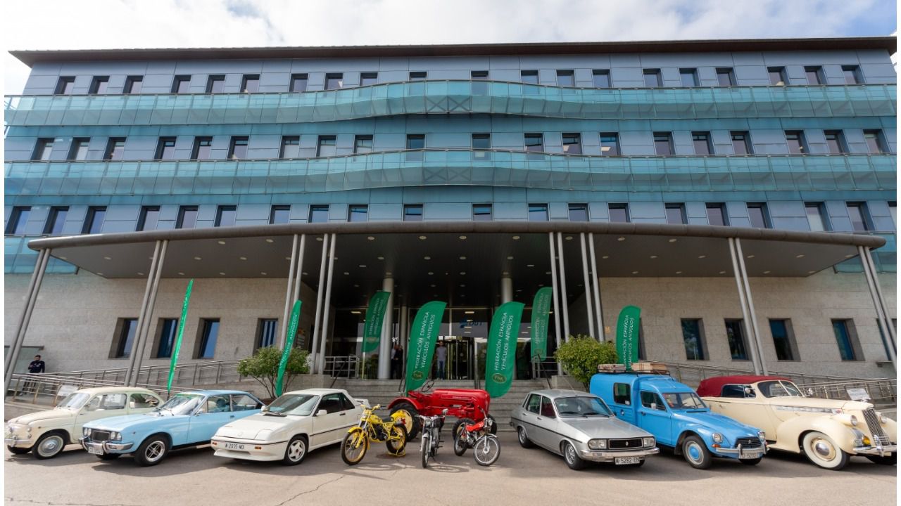 Acto inaugural de presentación en la sede de la Dirección General de Tráfico en Madrid