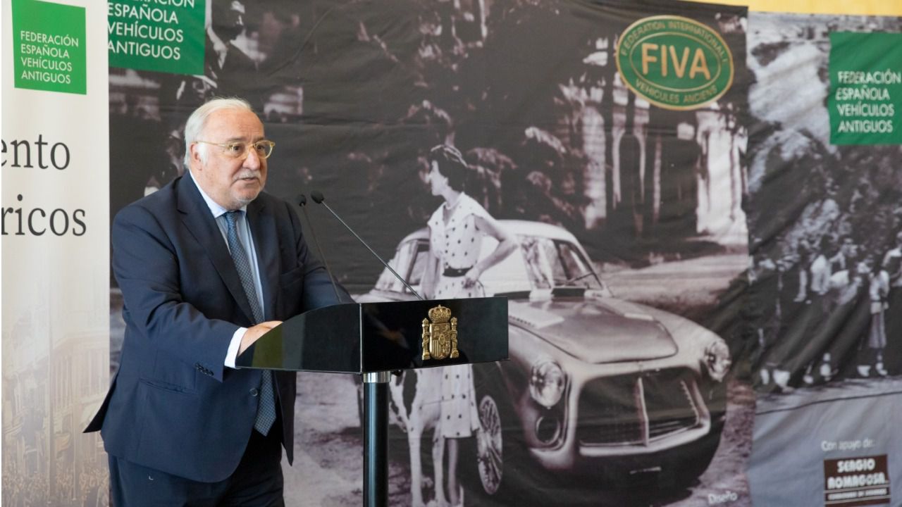 Pere Navarro, actual director de la DGT, exponiendo los detalles del nuevo reglamento 