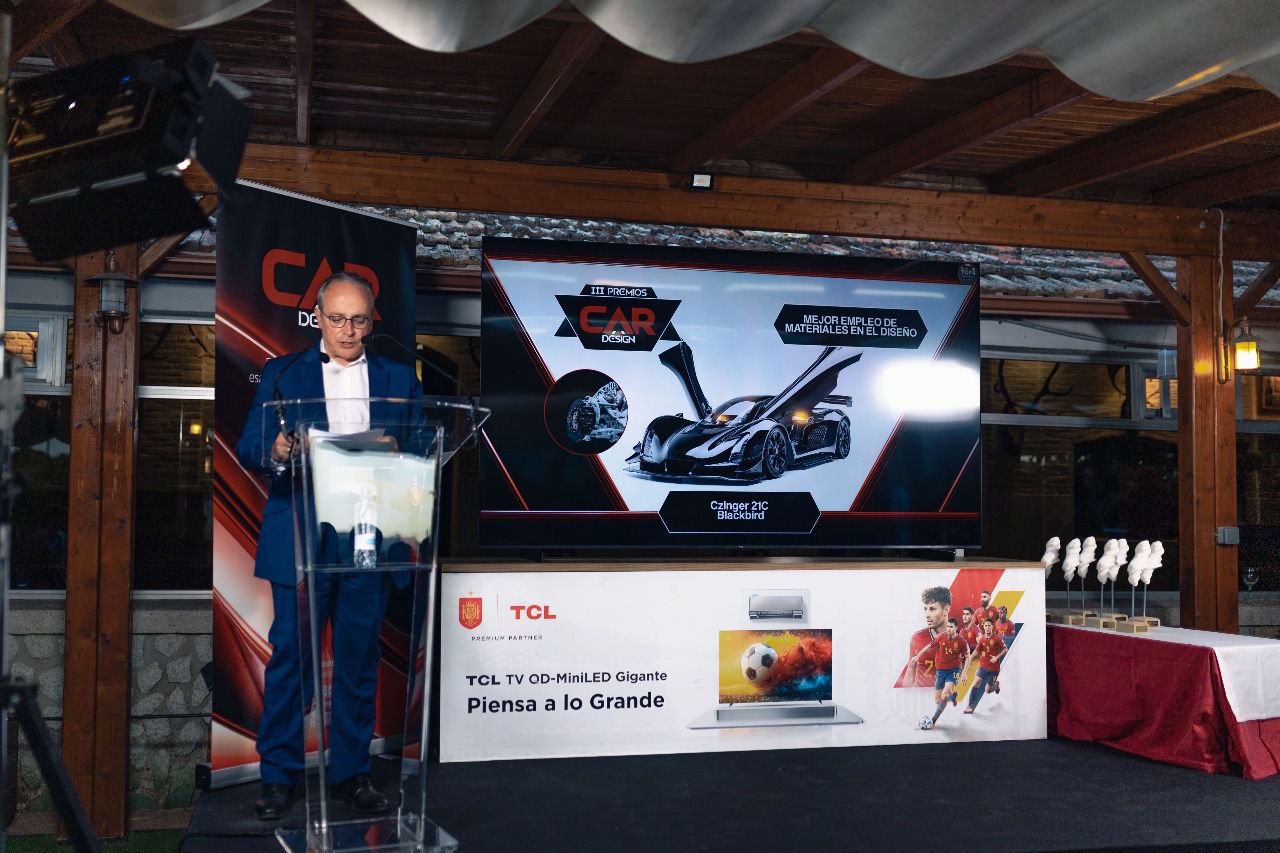 Czinger 21C Blackbird, ganador del premio 'Mejor empleo de materiales en el diseño