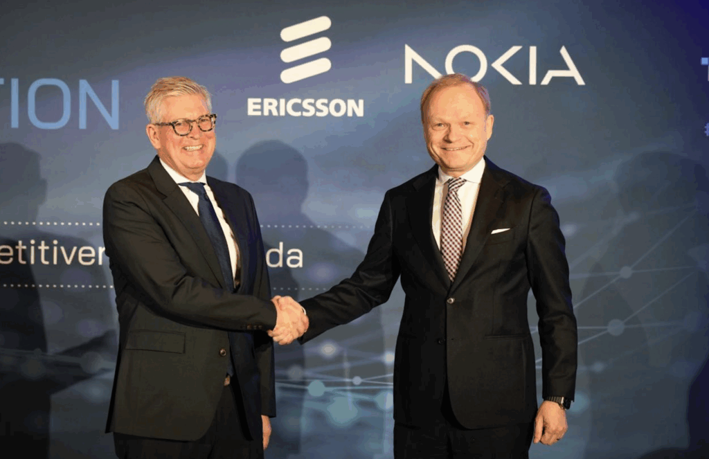 Ericsson y Nokia hacen una llamada urgente a la industria europea y a los responsables políticos para garantizar el futuro tecnológico de Europa