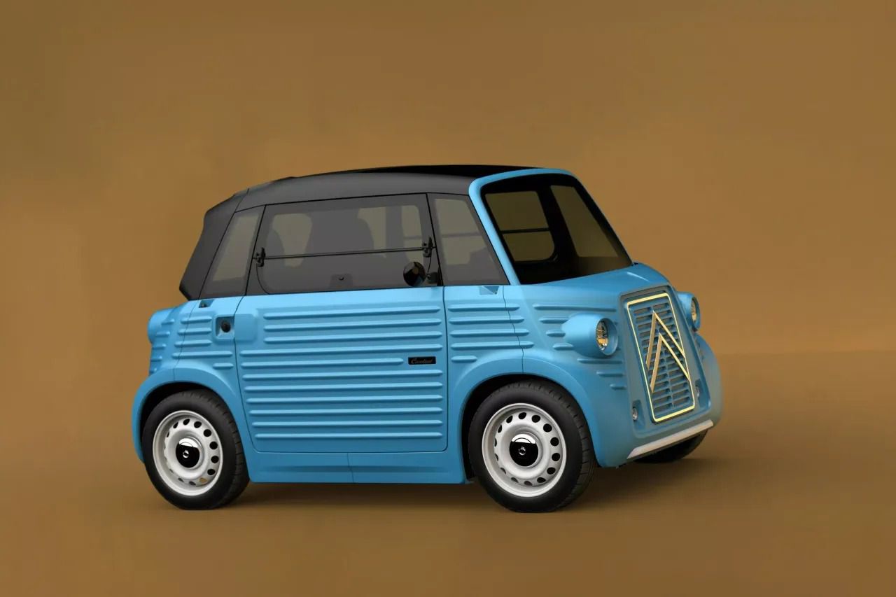 Type-Ami de Caselani: El Citroën Ami renace con un aire clásico