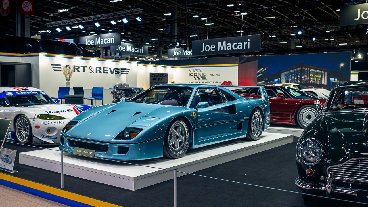 Ferrari F40 Hyperion Blue (Autor: Jorge Hernandez Gomez @jhgomezphoto)