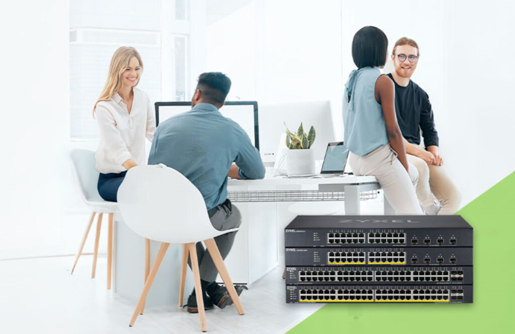 Zyxel lanza switches inteligentes para la migración asequible a 10GbE en pymes