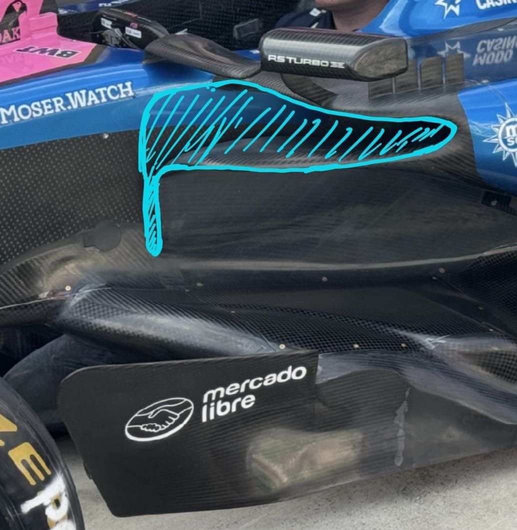 Cambio en el diseño de la entrada de refrigeración del A525