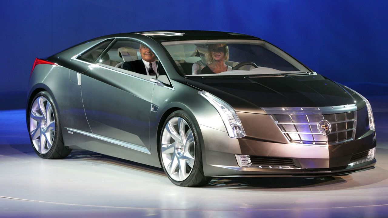 Cadillac Converj Concept presentado en el Salón del Automóvil de Detroit en 2009