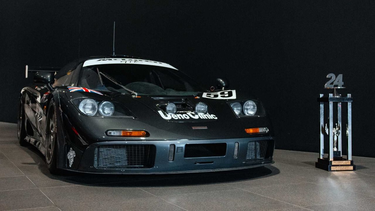 McLaren F1 GTR ganador de las 24 Horas de Le Mans en 1995