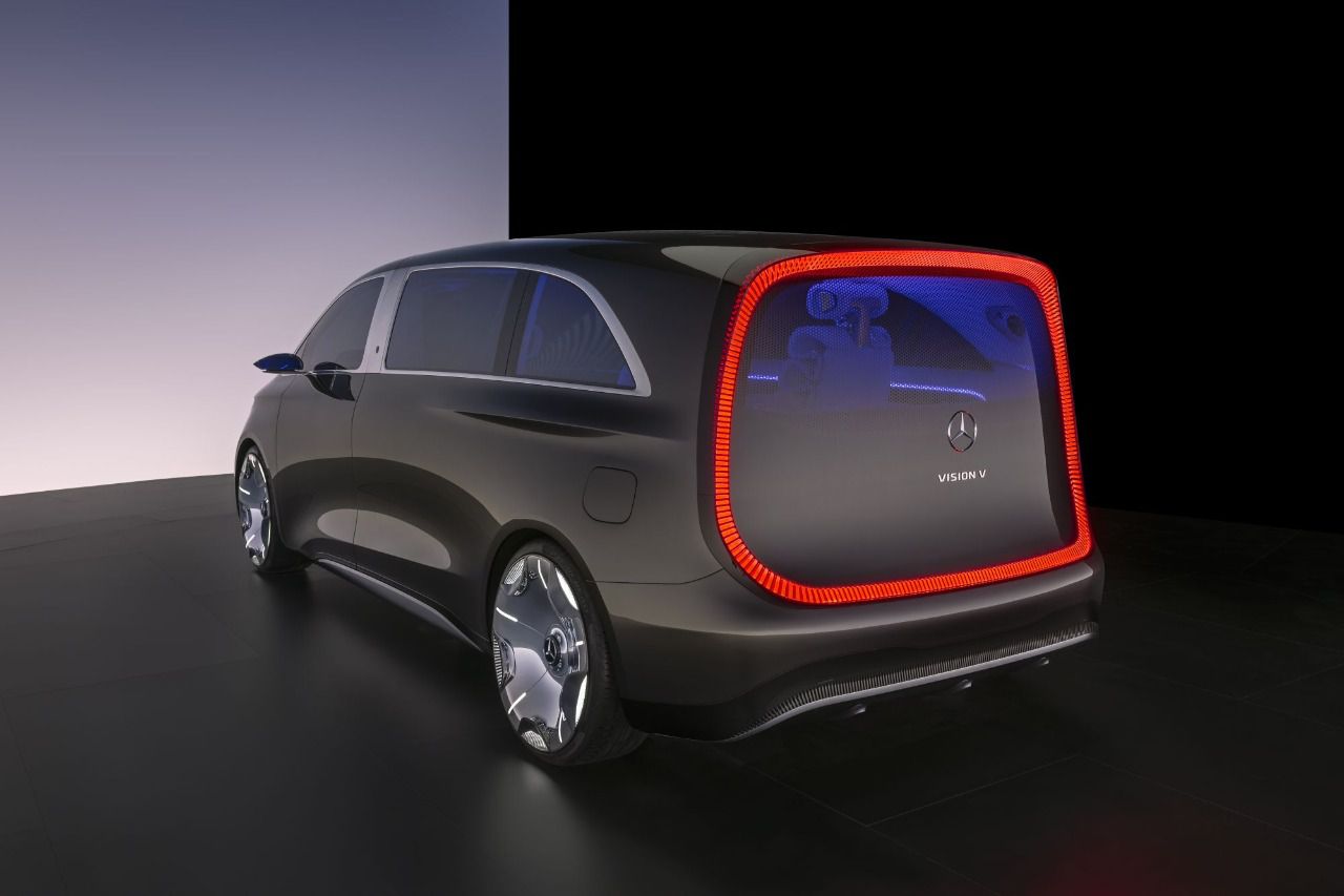 Trasera del Mercedes-Benz Vision V