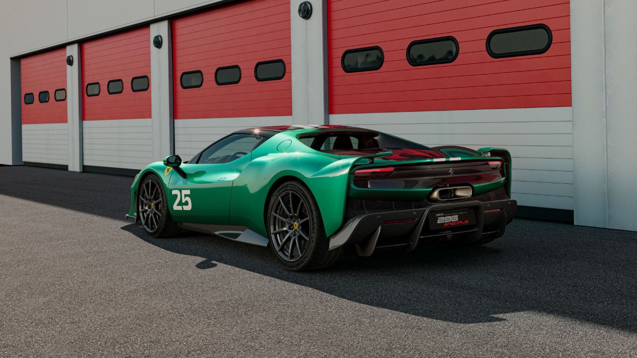 Trasera Ferrari 296 Speciale