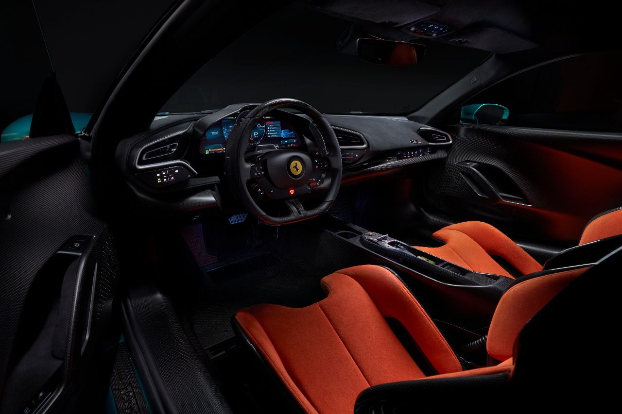 Interior Ferrari 296 Speciale