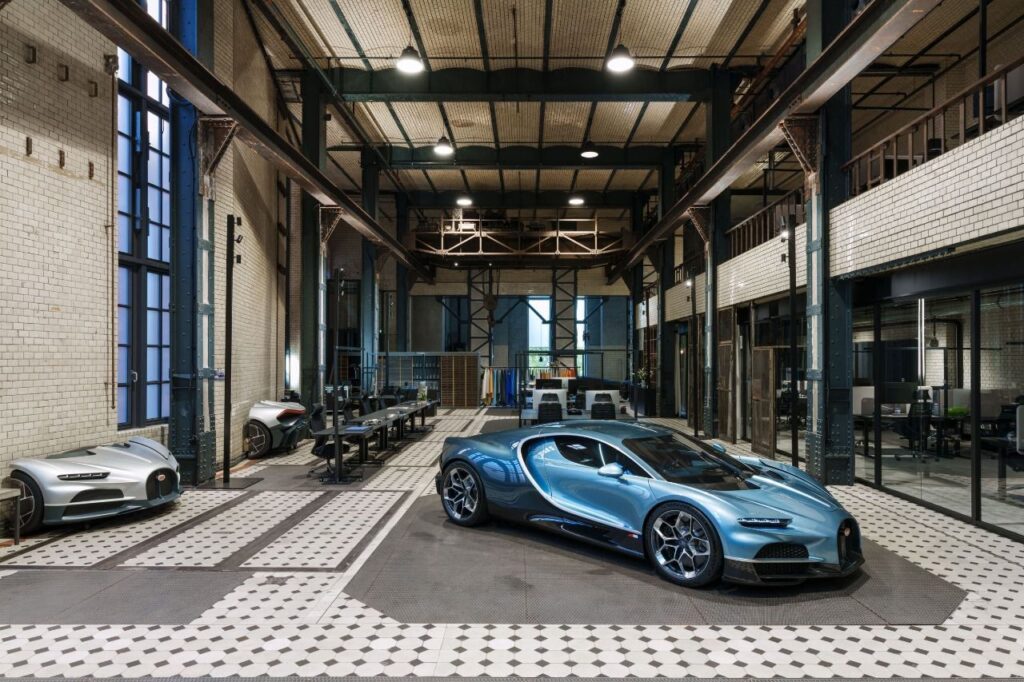 Bugatti inaugura su nuevo estudio de diseño en un antiguo club de techno en Berlín