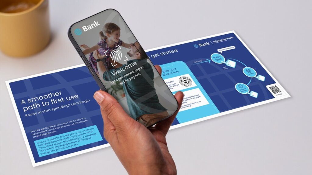 Crean un papel interactivo para conectar contenido físico y digital mediante tecnología NFC