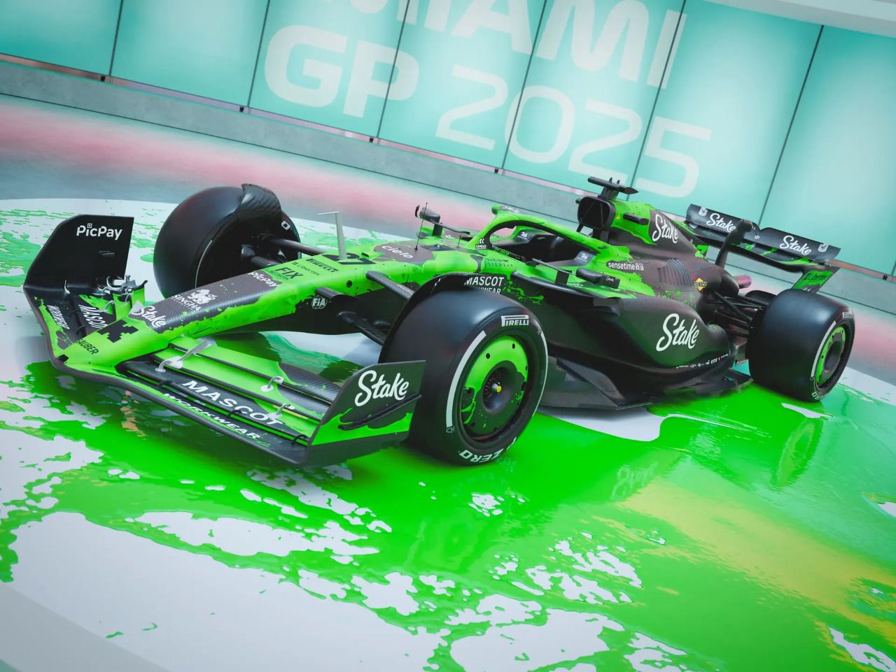 Nueva livery de Kick Sauber para el GP de Miami 