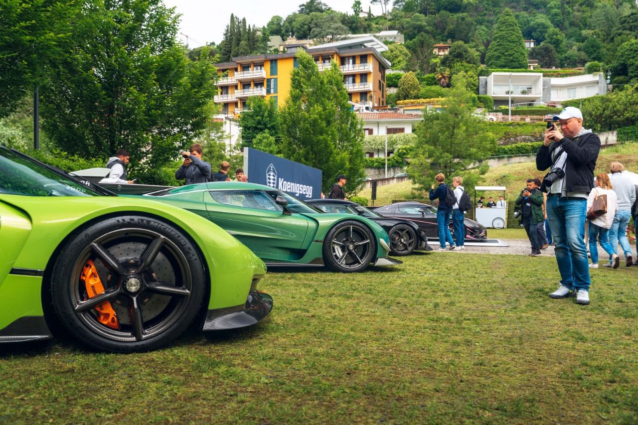 Stand de Koenigsegg en FuoriConcorso 2024 (Autor: Jorge El Busto)