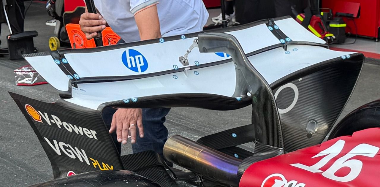 Nuevo alerón del SF-25 en el GP de Arabia Saudi