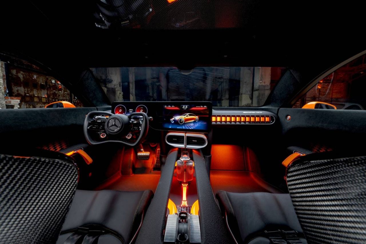 Interior del AMG GT XX Concept
