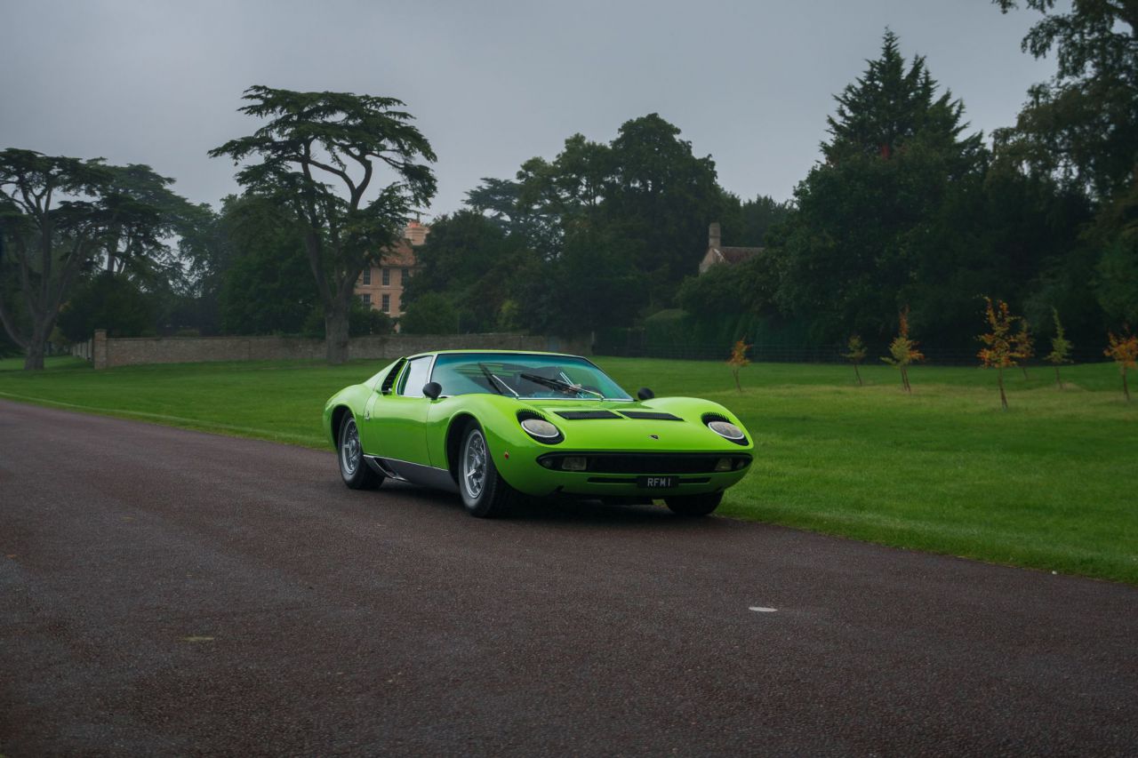 Lamborghini Miura en Salon Privé Blenheim