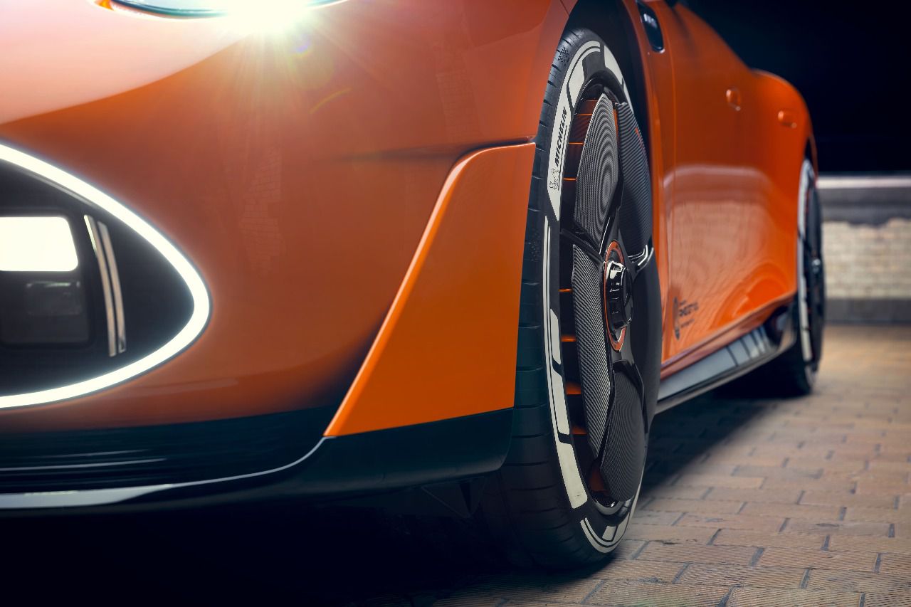 Llantas abiertas para refrigerar los frenos del AMG GT XX Concept