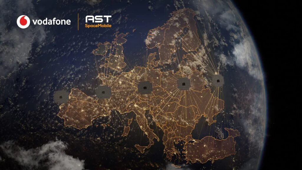 Vodafone y AST SpaceMobile crean SatCo, una empresa conjunta de conectividad satelital que empezará a operar en 2026