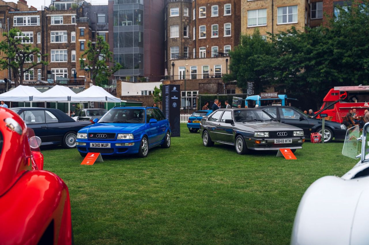 Audi RS2 Avant junto con el Audi Ur-Quattro (Autor: Jorge El Busto)