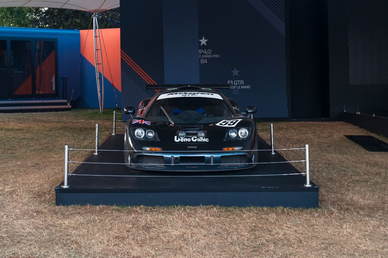 McLaren F1 GTR con el que la marca de Woking junto con Lanzante ganaron hace 30 años su primera victoria en Las 24 Horas de Le Mans (Autor: Alvaro Muro)