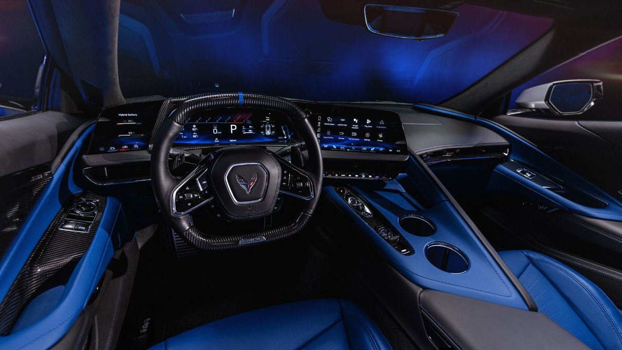 Interior actualizado del Corvette ZR1X 2026