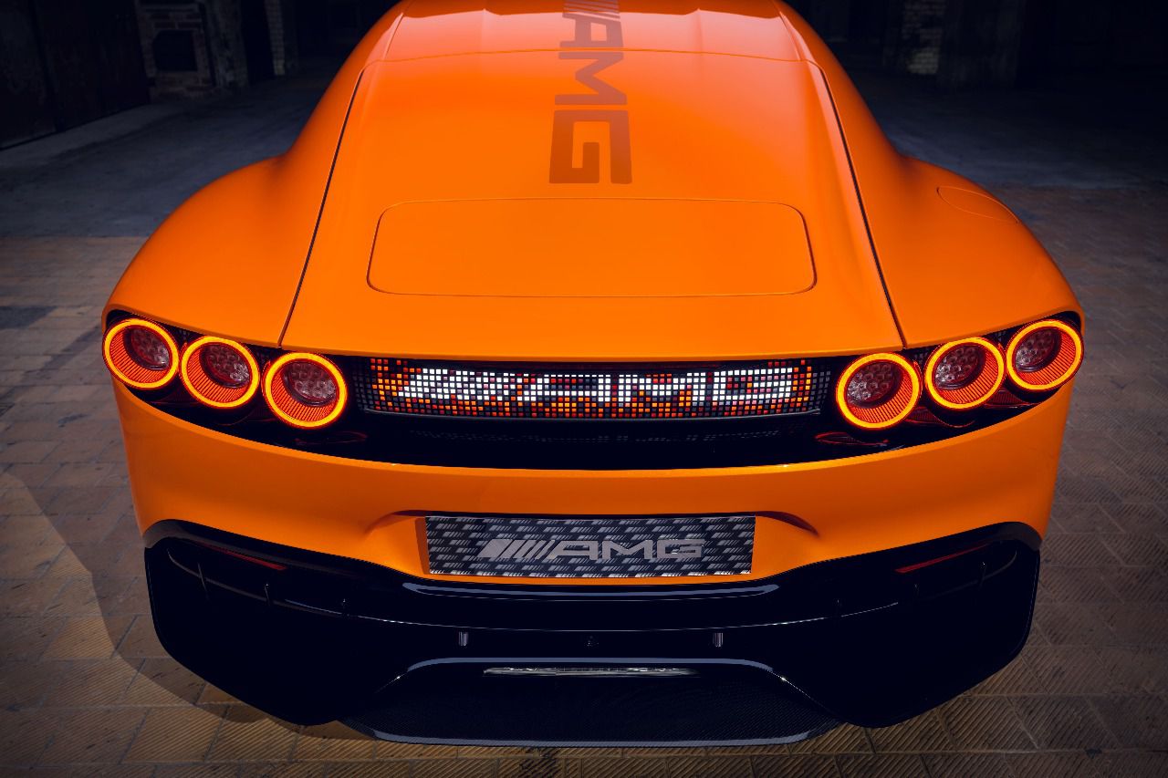 Trasera del AMG GT XX