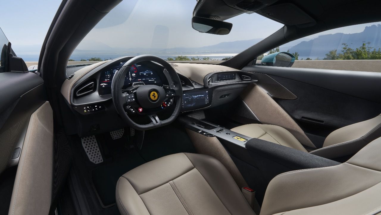Interior del Ferrari Amalfi