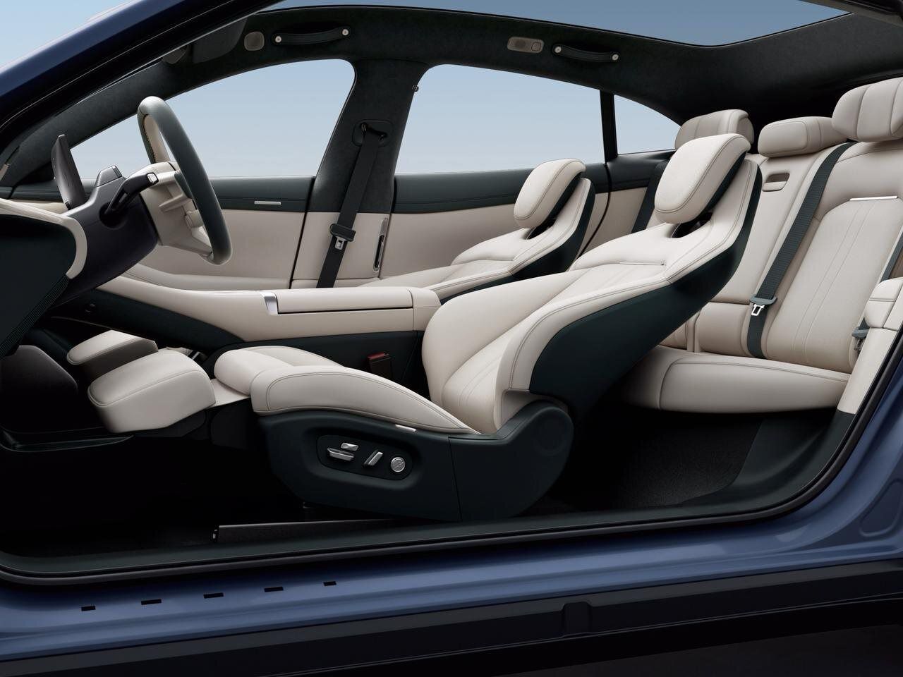 Interior del Xiaomi YU7